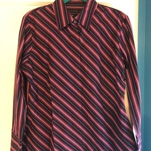 Banana Republic button up structured shirt